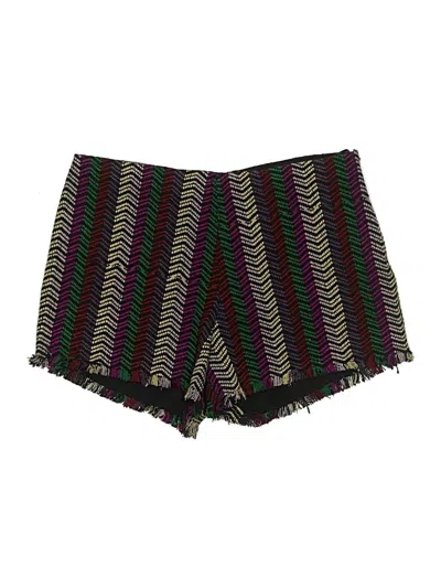 Pre-owned Asos Design Shorts In Burgundy
