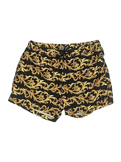 Pre-owned Asos Design Shorts In Gold