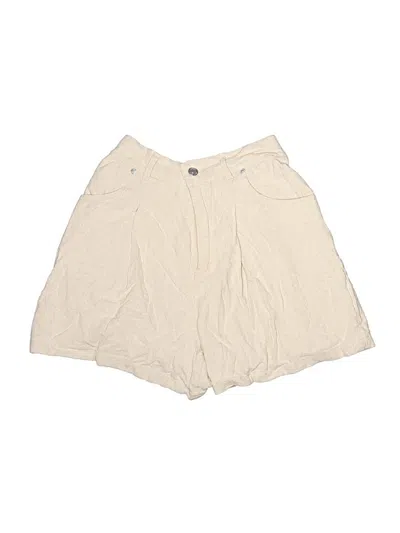 Pre-owned Asos Design Shorts In Ivory