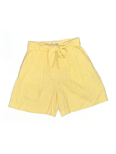 Pre-owned Asos Design Shorts In Yellow