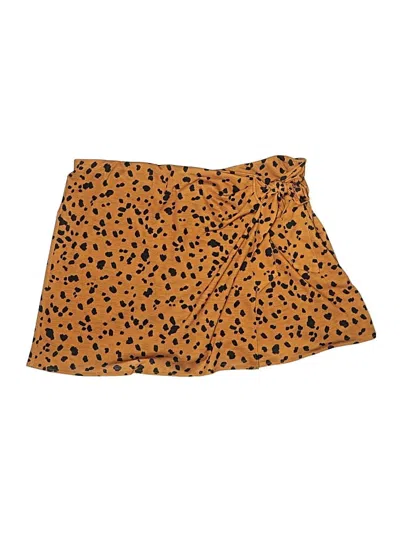 Pre-owned Asos Design Skort In Orange
