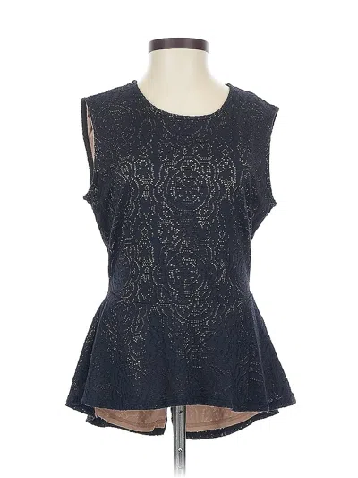 Pre-owned Asos Design Sleeveless Blouse In Black