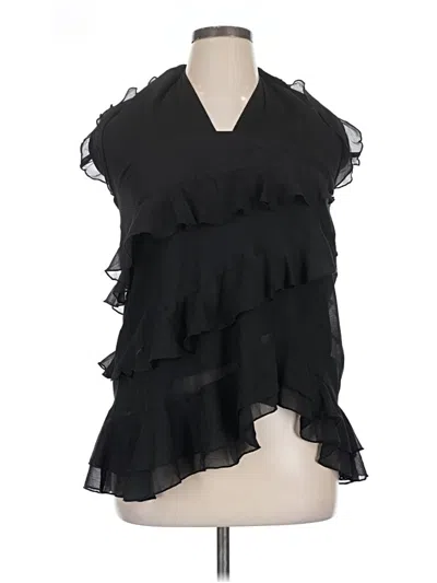 Pre-owned Asos Design Sleeveless Blouse In Black