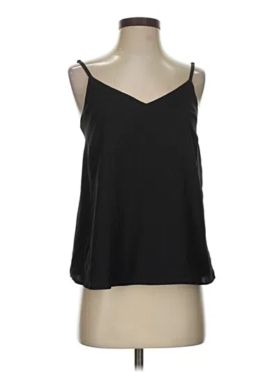 Pre-owned Asos Design Sleeveless Blouse In Black