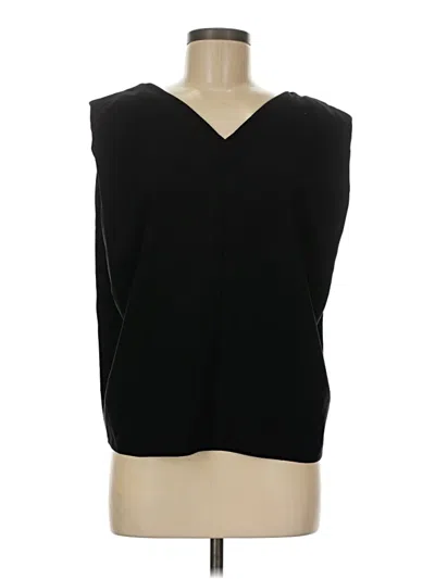 Pre-owned Asos Design Sleeveless Blouse In Black