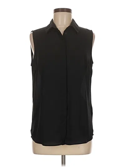 Pre-owned Asos Design Sleeveless Blouse In Black