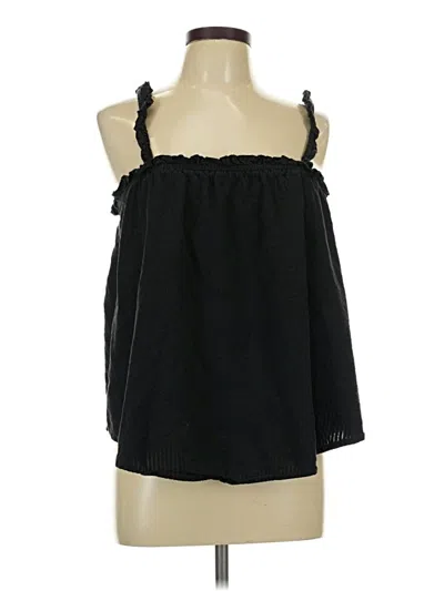 Pre-owned Asos Design Sleeveless Blouse In Black