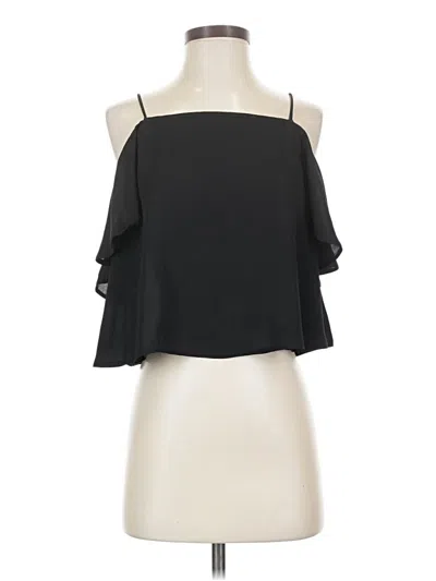 Pre-owned Asos Design Sleeveless Blouse In Black