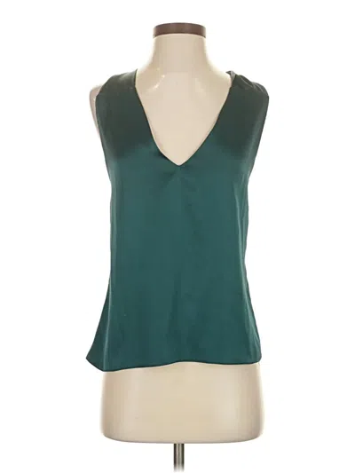 Pre-owned Asos Design Sleeveless Blouse In Blue