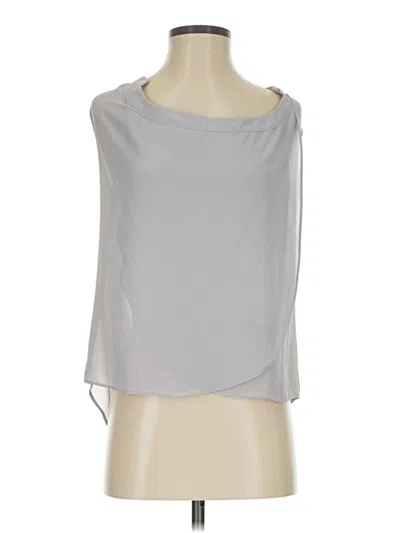 Pre-owned Asos Design Sleeveless Blouse In Gray