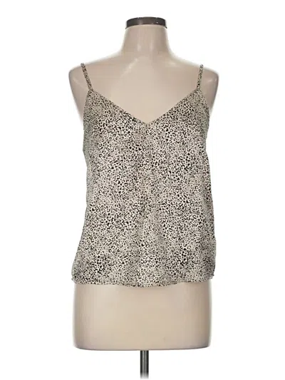 Pre-owned Asos Design Sleeveless Blouse In Ivory