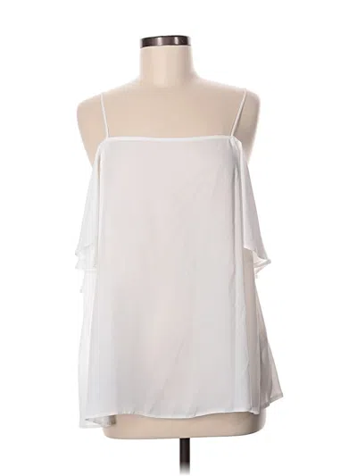 Asos Design Sleeveless Blouse In White