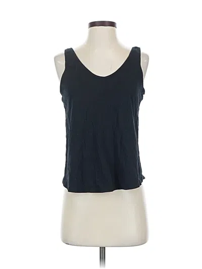 Pre-owned Asos Design Sleeveless T-shirt In Black