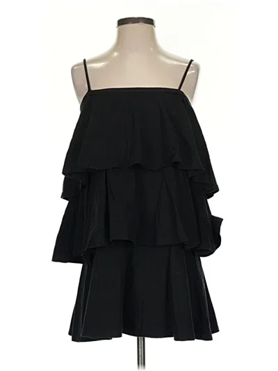 Pre-owned Asos Design Sleeveless Top Black Strapless Neckline Tops