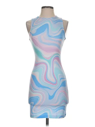 Pre-owned Asos Design Sleeveless Top Blue Halter Neckline Tops