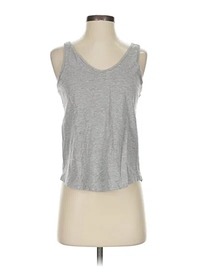 Pre-owned Asos Design Sleeveless Top Gray Scoop Neck Tops