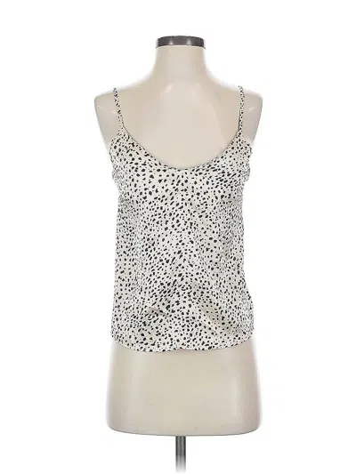 Asos Design Sleeveless Top Ivory Sweetheart Neckline Tops In White