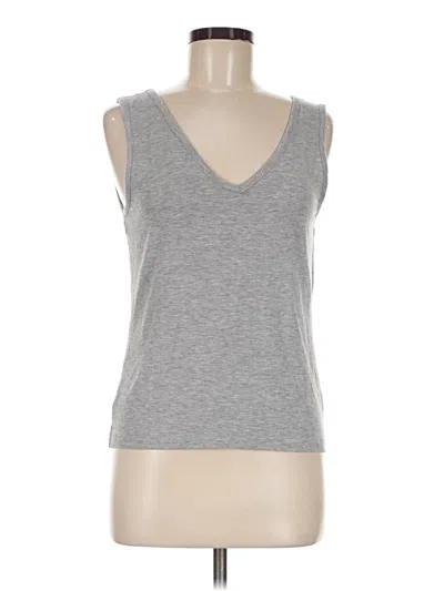 Pre-owned Asos Design Sleeveless T-shirt In Gray