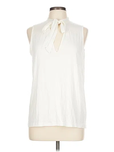 Pre-owned Asos Design Sleeveless T-shirt In White