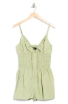 Asos Design Smocked Waist Romper