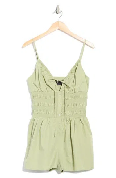 Asos Design Smocked Waist Romper