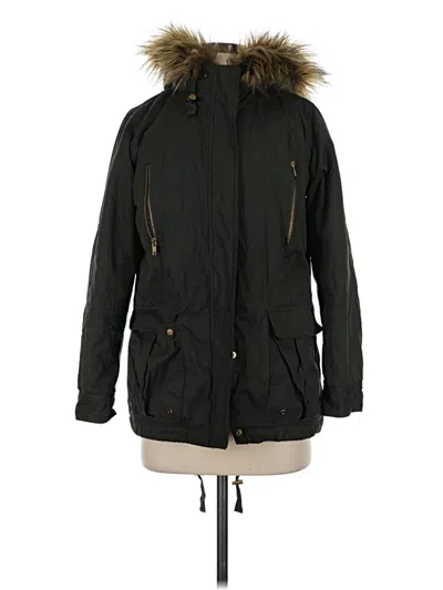 Pre-owned Asos Design Snow Jacket In Black