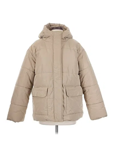 Pre-owned Asos Design Snow Jacket In Brown