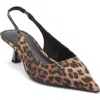 Asos Design Stroll Slingback Kitten Heel Pump