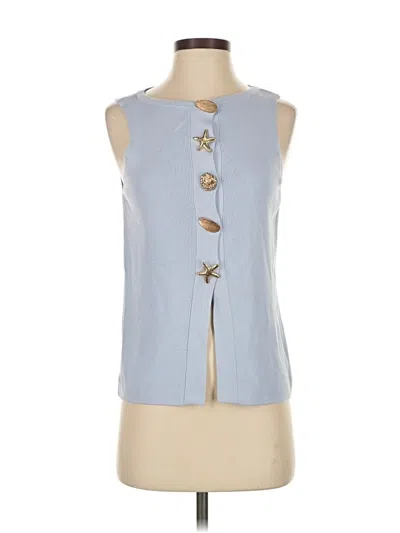 Pre-owned Asos Design Sweater Vest In Blue