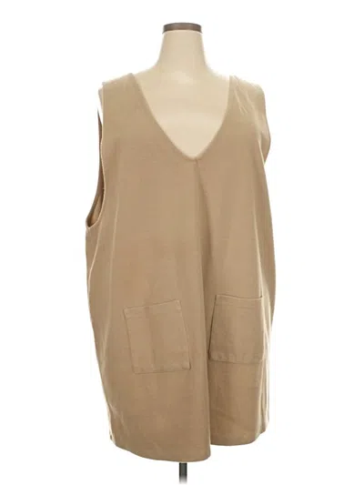 Pre-owned Asos Design Sweater Vest In Brown