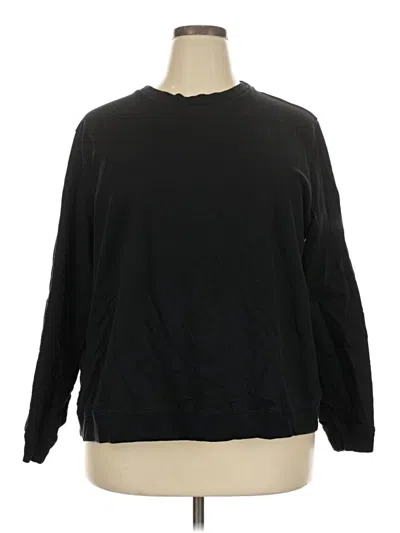Pre-owned Asos Design Sweatshirt In Black
