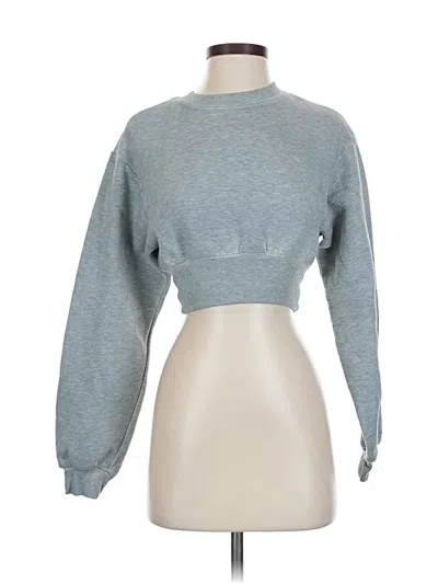 Pre-owned Asos Design Sweatshirt In Gray
