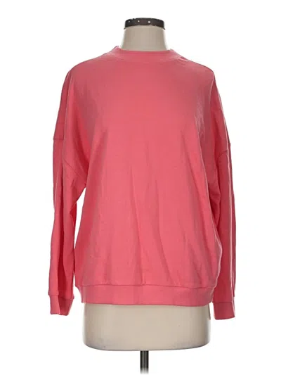 Pre-owned Asos Design Sweatshirt In Pink