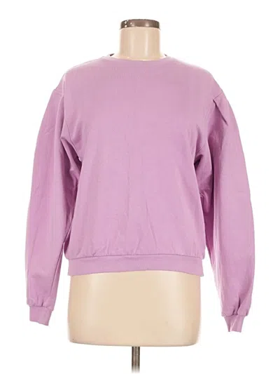 Pre-owned Asos Design Sweatshirt In Purple