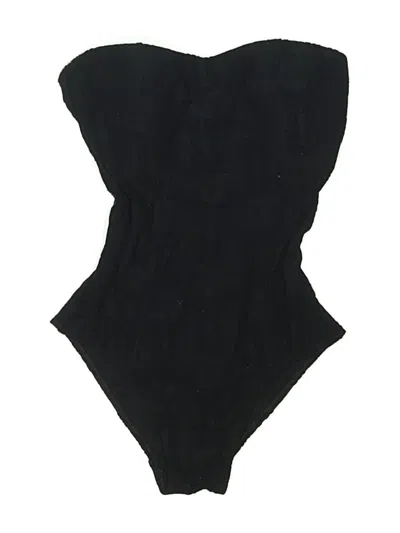 Pre-owned Asos Design Swimsuit Bottoms In Black