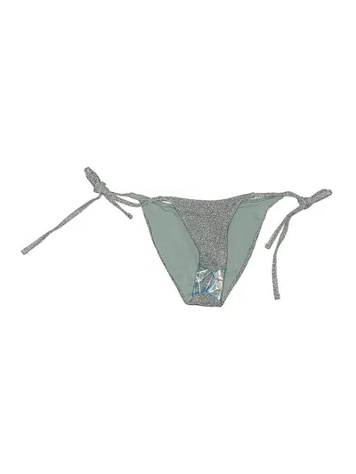 Pre-owned Asos Design Swimsuit Bottoms In Gray