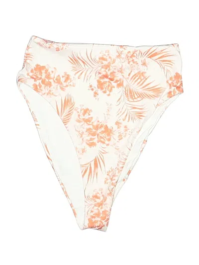 Pre-owned Asos Design Swimsuit Bottoms In Ivory