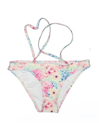 Pre-owned Asos Design Swimsuit Bottoms In Pink