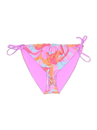 Pre-owned Asos Design Swimsuit Bottoms In Pink