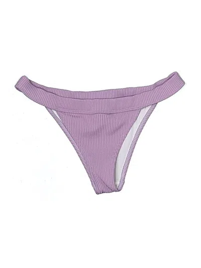 Pre-owned Asos Design Swimsuit Bottoms In Purple