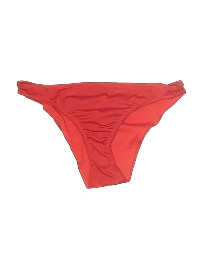 Pre-owned Asos Design Swimsuit Bottoms In Red