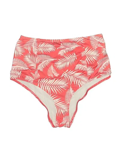 Pre-owned Asos Design Swimsuit Bottoms In Red