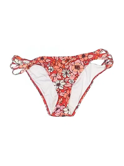 Pre-owned Asos Design Swimsuit Bottoms In Red