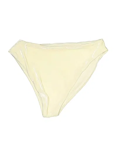 Pre-owned Asos Design Swimsuit Bottoms In Yellow