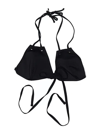 Pre-owned Asos Design Swimsuit Top Black Swimwear