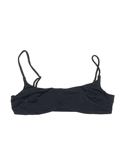 Pre-owned Asos Design Swimsuit Top Black Swimwear