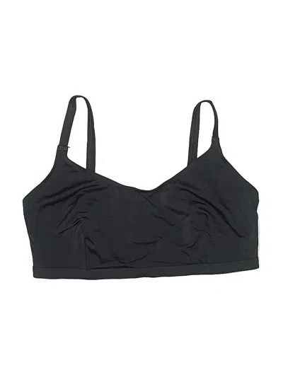 Pre-owned Asos Design Swimsuit Top Black Swimwear