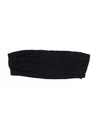 Pre-owned Asos Design Swimsuit Top Black Swimwear