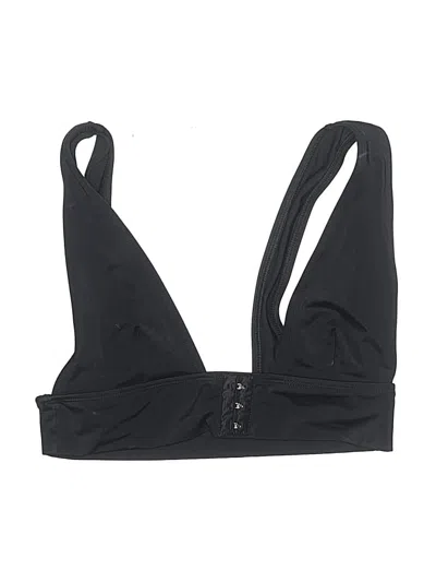 Pre-owned Asos Design Swimsuit Top Black Swimwear