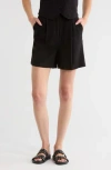 Asos Design Tall Dad Shorts In Black
